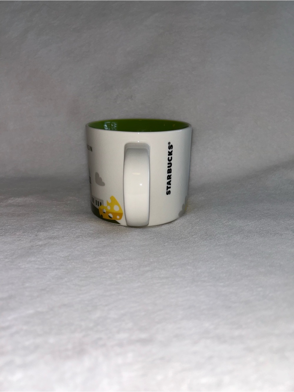NEW Starbucks WISCONSIN
You Are Here YAH Series 14oz
Coffee Mug cow cheese 2017 - Picture 3 of 6